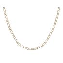 9ct Yellow Gold Figaro Chain 30"