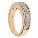 18ct Yellow Gold 0.35ct Brilliant Cut Diamond Cluster Ring