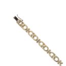 9ct Yellow Gold Fancy Bracelet 7"