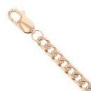 9ct Yellow Gold Curb Bracelet 8.5"