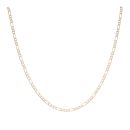 9ct Yellow Gold Figaro Chain 22"