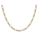 9ct Yellow Gold Figaro Chain 18"