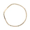 9ct Yellow Gold Wave Bangle