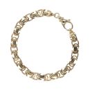 9ct Yellow Gold Byzantine Bracelet 8.5"