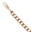9ct Yellow Gold Curb Bracelet 8"