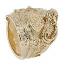 9ct Yellow Gold Saddle Ring