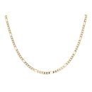 9ct Yellow Gold Figaro 18" Chain