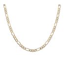 9ct Yellow Gold Figaro Chain 20"