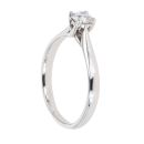 Platinum 0.50ct Diamond Solitaire Ring