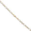 9ct Yellow Gold Figaro Chain 18"