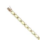 9ct Yellow Gold Citrine Bracelet 7.5"