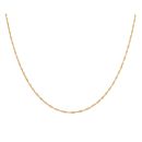 22ct Yellow Gold Ripple Chain 18"