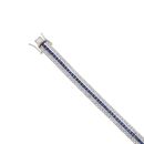 14ct White Gold 1.00ct Brilliant Cut Diamond And Sapphire Bracelet 7"