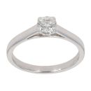 18ct White Gold 0.50ct Brilliant Cut Diamond Solitaire Ring