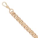 9ct Yellow Gold Rollerball Bracelet 8"