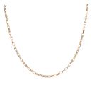 9ct Yellow Gold Square Belcher Chain 20"