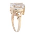 9ct Yellow Gold Smoky Quartz Ring