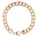 9ct Yellow Gold Curb Bracelet 8"