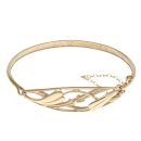 9ct Yellow Gold Vines Bangle