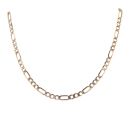 9ct Yellow Gold Figaro Chain 18"