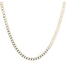 9ct Yellow Gold Curb Chain 18"