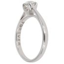 18ct White Gold 0.40ct Brilliant Cut Diamond Solitaire Ring