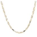 14ct Yellow Gold Greek Key Fancy Chain 22"