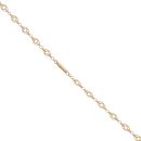 14ct Yellow Gold Fancy Chain 18"