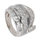 18ct White Gold Fancy 2.50ct Diamond Ring