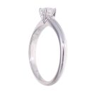 18ct White Gold 0.25ct Diamond Solitaire Ring