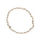 9ct Yellow Gold Twist Bracelet 7.5"