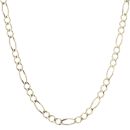 14ct Yellow Gold Figaro Chain 20"