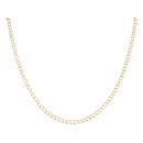 9ct Yellow Gold Curb Chain 18"