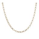 9ct Yellow Gold Belcher Chain 22"