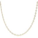 14ct Yellow Gold Button Chain 22"