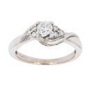 18ct White Gold 0.50ct Diamond Solitaire Ring