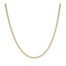 9ct Yellow Gold Curb Chain 18"