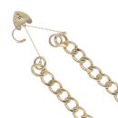 9ct Yellow Gold Charm Bracelet 7.5"