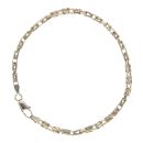 14ct Yellow Gold Byzantine Bracelet 8.5"