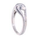 9ct White Gold 0.75ct Diamond Solitaire Ring