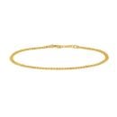 22ct Yellow Gold Cuban Curb Gents Bracelet