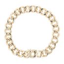 9ct Yellow Gold Curb Bracelet 8"
