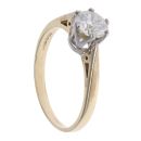 9ct Yellow Gold 0.75ct Brilliant Cut Diamond Solitaire Ring