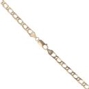 9ct Yellow Gold Double Curb Chain 22"