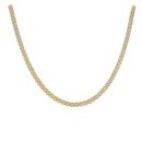 9ct Yellow Gold Watch Strap Style Chain 16"