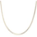 9ct Yellow Gold Curb Chain 18"