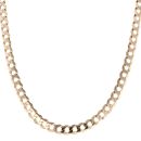 9ct Yellow Gold Curb Chain 22"