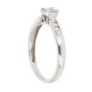 9ct White Gold 0.25ct Diamond Solitaire Ring