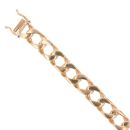 9ct Yellow Gold Curb Bracelet 8.5"