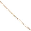 9ct Yellow Gold Figaro Chain 18"